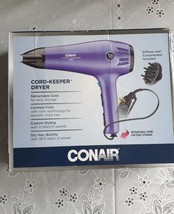 Conair Hair Dryer with Retractable Cord, 1875W Cord-Keeper Blow Dryer - £10.99 GBP