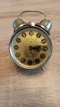 Vintage Hanhart  Alarm Clock Made in Germany Well work. - £71.22 GBP