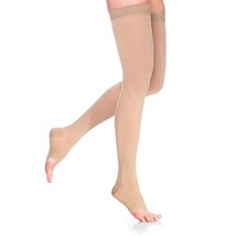 Access/DYNAVEN Open Toe Thigh High Grip-Top 30-40 Crispa LS Large Short - $43.65