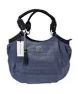 NWT Guy Laroche Blue Shoulder Handbag 15" W x 11" H x 3.5" D - $75.99