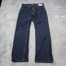 Old Navy Jeans Mens 30 Blue Dark Denim Straight 5 Pocket Button and Zip - £17.99 GBP