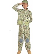 Combat Soldier Costume Boys Child Medium 8-10 - £46.94 GBP