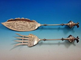 Art Silver c. 1860-1883 by Unknown Sterling Silver Fish Serving Set Figural - £3,996.38 GBP