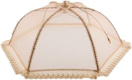 Hexagon Folding Mesh Food Cover Collapsible Washable Insect-Proof Food Tent - $12.94 Hexagon Folding Mesh Food Cover Collapsible Washable Insect-Proof Food Tent - $12.94