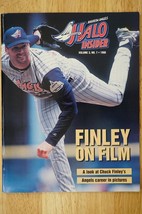 1998 Baseball HALO Insider Magazine Anaheim Angels Chuck Finley Cover Vol 3 No 7 - £10.34 GBP