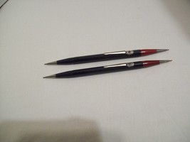 2 Vintage Autopoint Double End 2-sided dual point Mechanical Pencil Red ... - $19.79