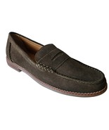 Hush Puppies Women&#39;s Wren Suede Loafer Dark Olive Suede Size 9.5 - $1,659.27 MXN