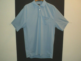 Greg Norman For Tasso Elba Play Dry Shirt Size XL Short Sleeves Light Blue - £7.61 GBP