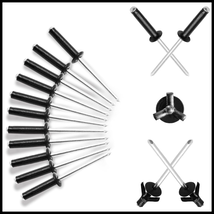 50Pcs Aluminum Tri-Fold Exploding Pop Rivets 3/16&quot; x 1&quot; Big Head for Mar... - $201.85 MXN
