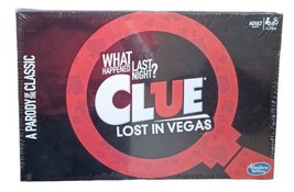 Hasbro Clue Lost in Vegas What happened Last Night ? Board Game Factory Sealed - £5.73 GBP
