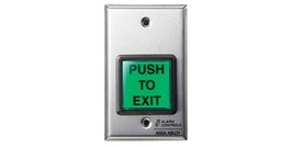 NEW Alarm Controls TS-2T Illuminated Request to Exit Station w/ Electron... - $127.39
