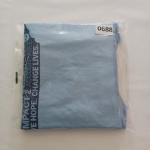 Hanes Authentic Together Leader Save Lives Men's Blue Cotton T-Shirt Size 2XL image 13