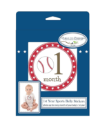 Child to cherish 1st year sports belly stickers - $7.92