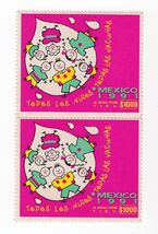 Messico, Set Di 2 Francobolli, MNH, AH 121 - $4.34