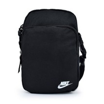 Nike Unisex Sportswear Heritage Crossbody Bag Casual Shoulder Black DB04... - £33.21 GBP