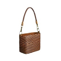 FAykes Purse Genuine Leather Handbag Handwoven Small Shoulder Bag for Women - £100.59 GBP