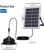 Solar Lights Indoor Outdoor Dual Color Switchable Shed Light w Remote Co... - $759.67 MXN