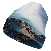 Mondxflaur Marble Winter Beanie Hats Warm Men Women Knit Caps for Adults - £15.14 GBP