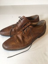 Florsheim Mens Shoes Brown Wingtip Oxford 11839-221 Size 11 Dress Nice  - £23.62 GBP