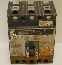 Square D FAL32060 Circuit Breaker, 60 Amp, 240VAC, 250 VDC , 3 Pole,  - $49.47