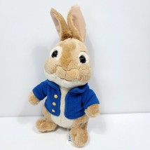 Peter Rabbit World of Beatrix Potter Blue Jacket 10&quot; Plush Bunny Stuffed Animal  - £17.92 GBP