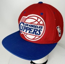 Los Angeles Clippers Large Logo Mitchell &amp; Ness OSFA SnapBack Hat - £19.32 GBP