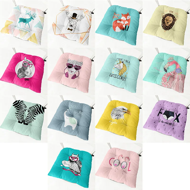 Korean Style Cushion Monster Letter Thick Seat Cushion Cartoon Animation - $26.77