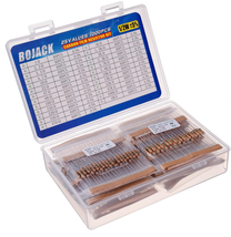 1000 Pcs 25 Values Resistor Kit 1 Ohm-1M Ohm Carbon Film Resistors Assortment - £16.59 GBP