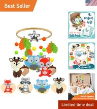 Handmade Woodland Baby Mobile - Hypoallergenic Crib Decor for Boys &amp; Girls - $39.96 CAD