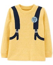 allbrand365 designer Toddler Boys Backpack Print T-Shirt Size 4T Color Yellow - £17.74 GBP
