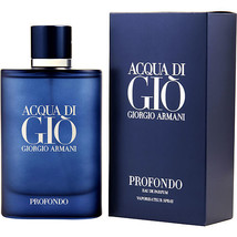 Acqua Di Gio Profondo By Giorgio Armani Eau De Parfum Spray 4.2 Oz - £115.98 GBP