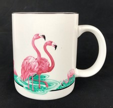 Tienshan Stoneware Pink Flamigo Coffee Mug - $12.82