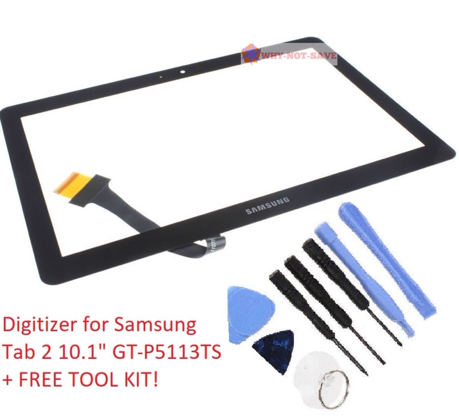 Primary image for Touch Glass screen Digitizer Replacement for Samsung Galaxy TAB 2 GT-P5113ts USA
