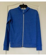 Athletic Works Girls Blue Hoodie /Jacket Size L (10-12) Full Zip, Long S... - £11.65 GBP