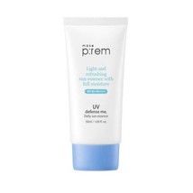 [MAKE P:REM] UV Defense Me Daily Sun Essence SPF50+ PA++++ - 50ml Korea Cosmetic - £19.92 GBP