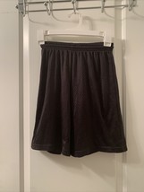 Bcg Boys Gray Mesh Shorts Pockets Athletic Size M 10/12] - $33.66