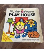 Vintage My First Colorforms Play House Create Your Own Scenes #2501 Rare... - €13,07 EUR