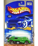 2001 Hot Wheels Collector #232 PANOZ LMP-1 ROADSTER Green w/Chrome 5Dot ... - $7.75