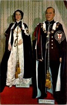 Canadian Wax Museum H.M. Queen Elizabeth II and Prince Philip  Postcard Z9 - £4.77 GBP