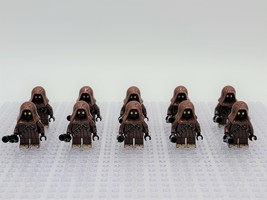 10pcs/set Jawa Army Star Wars The Mandalorian Custom Minifigures Toys - £17.42 GBP