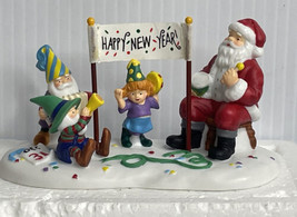 Department 56 North Pole Series New Year&#39;s At The North Pole Heritage Village - £10.08 GBP