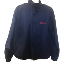 Vintage USGA Golf House Collection Forrester&#39;s Men&#39;s Blue Golf Jacket Si... - $29.68