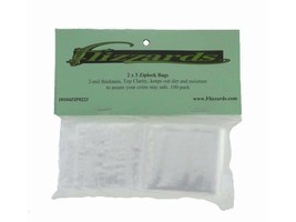 Ziptop 2x3 Clear Re-closeable Poly Bags, 2 mil 100 pack - £5.92 GBP
