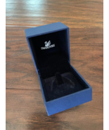 Swarovski Crystal jewelry ring Box Blue empty storage gift case - £10.99 GBP