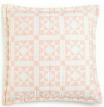 Calvin Klein Abigail 18&quot; X 18&quot; Geometric Cotton Decorative Pillow T410771 - £31.34 GBP