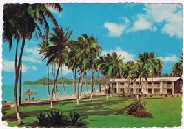 Postcard Carib Beach Hotel Reduit Beach Gros Islet St Lucia - £3.86 GBP