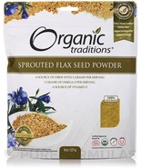 Organic Traditions Organic Sprouted Flax Seed Powder 8 oz Pkg - $201.59 MXN