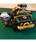 RYAN&#39;S WORLD  Lost City Adventure  Rare Jeep And 2 Figures - $635.19 MXN