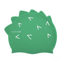 kokodil 3D prongs Green with Silicone  Swimming Cap Bathing Hat 3-9y - $343.75 MXN