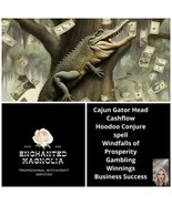 Private Listing for VIP  3 rounds Cajun Gator Head Cashflow Spell  - $67.90 CAD